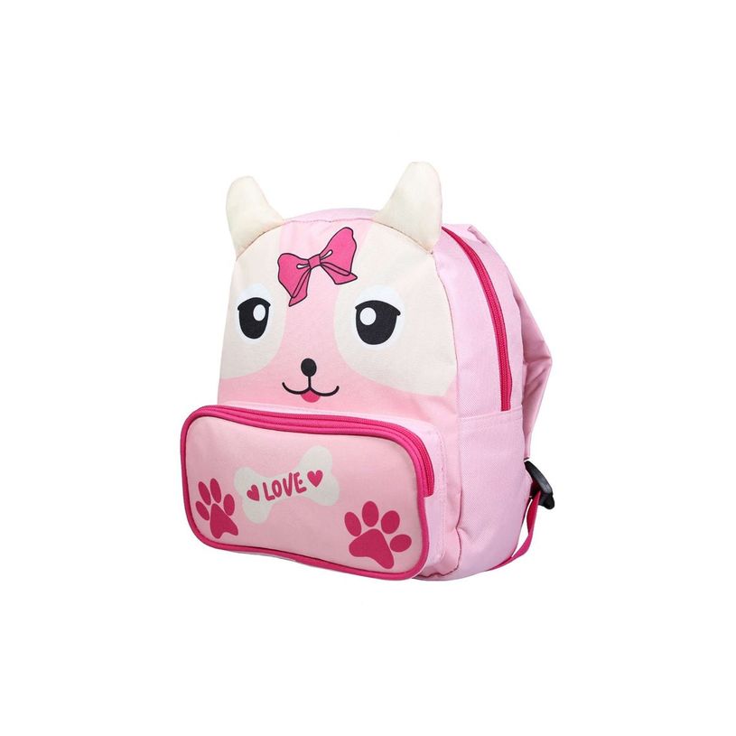 3666311016320-Bagtrotter Kids - Sac à dos - 26 cm - rose - chiot-P_405224452_2-1