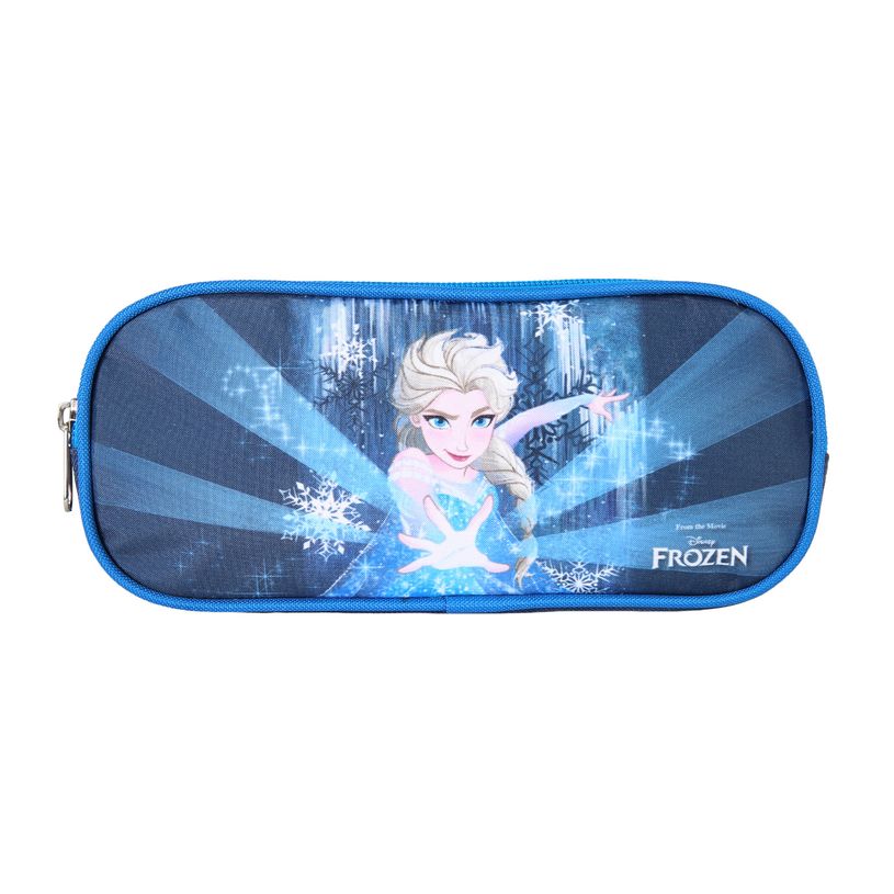 3666311030234-Trousse La Reine des neiges - 23cm -  2 compartiments - marine - Bagtrotter-P_405226201_1-0