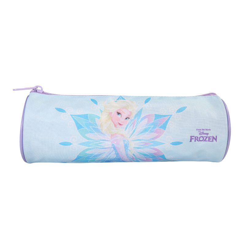 3666311030142-Trousse La Reine des neiges - 22cm -  1 compartiment - turquoise - Bagtrotter-P_405226207_1-0