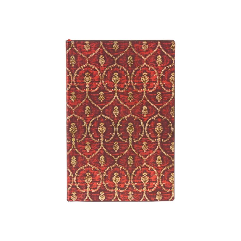 9781439796337-Cahier de notes  -  9 x 14 cm  - 208 pages - red velvet  - rouge - Paperblanks-P_405227550_1-0