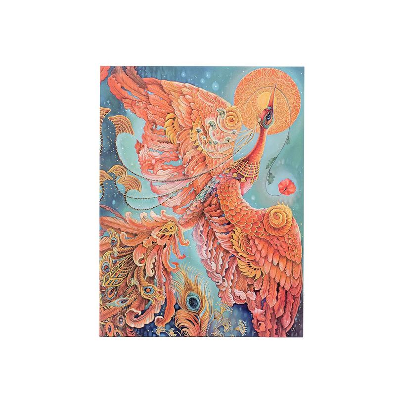 9781439796795-Journal  -  17,5 x 23 cm  - 144 pages - oiseau de feu  - rouge - Paperblanks-P_405227626_1-0
