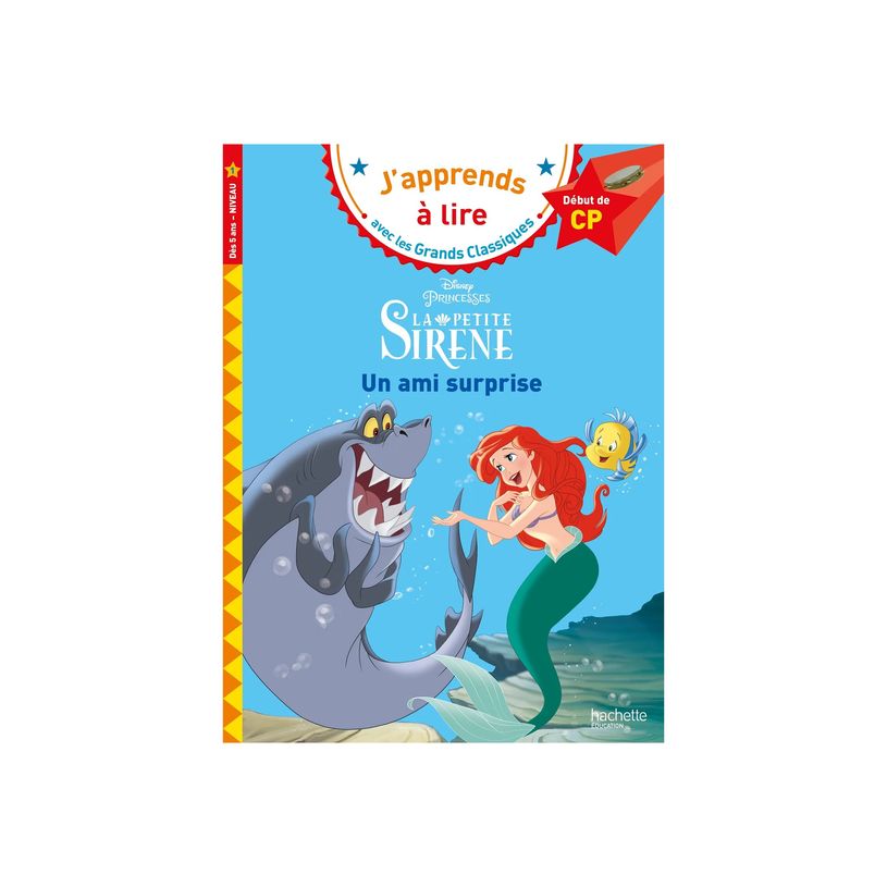 9782017231547-Disney Princesses - La petite sirène - Un ami surprise - J'apprends à lire avec les Grands Classiques-P_405227756_3-2