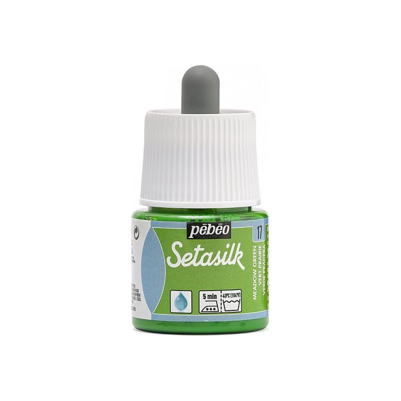 3167861810173-Pebeo Setasilk - Peinture pour soie - vert prairie - brillant - 45 ml-P_405227818_2-0
