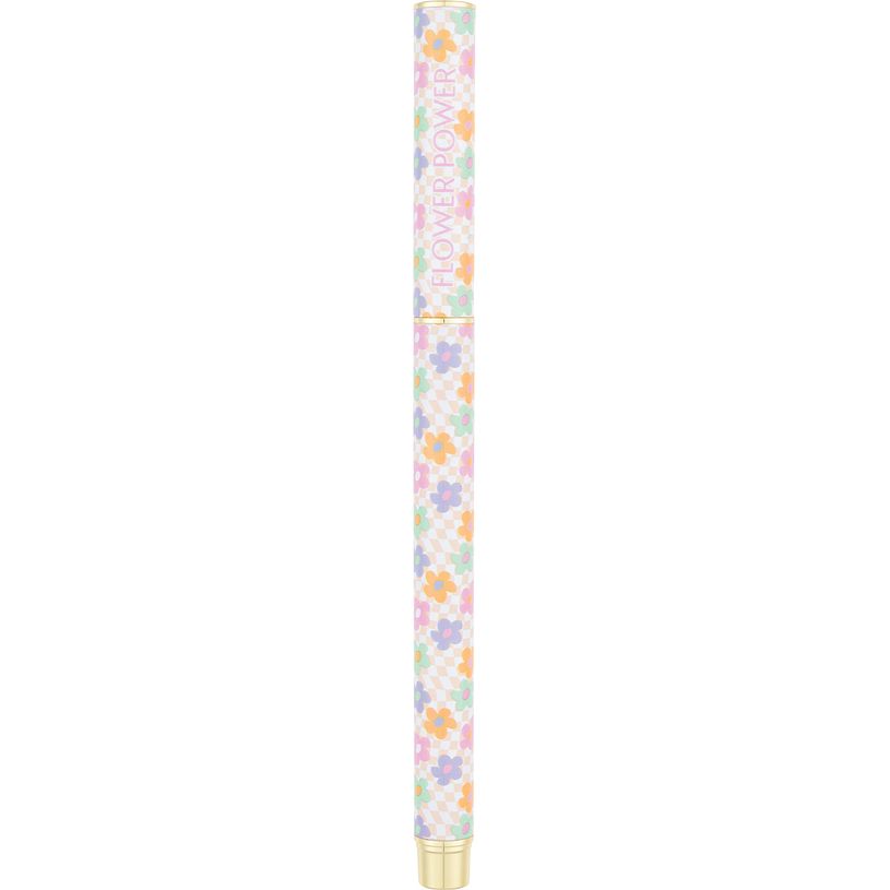 3664447199900-Stylo roller a cartouche Floraison - 5 decors assortis - Oberthur-P_405228597_3-2