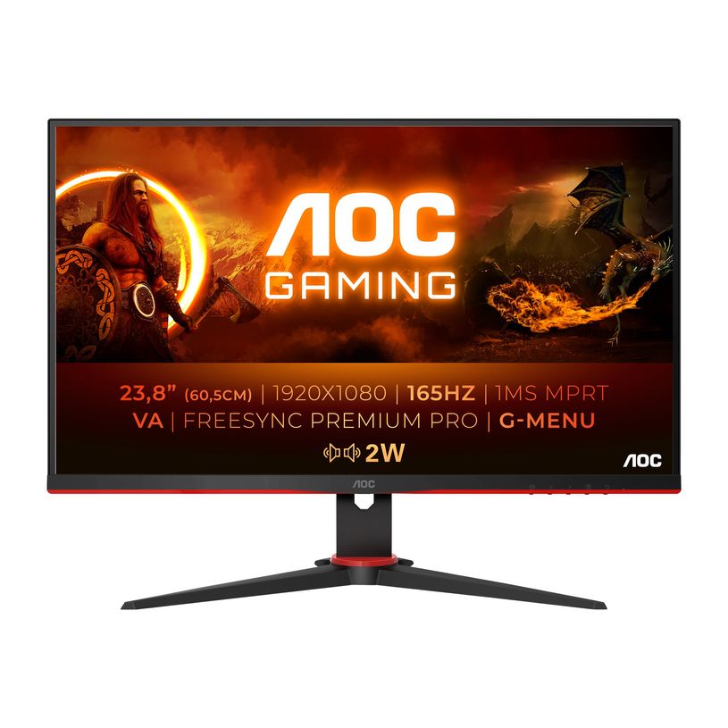 4038986199919-AOC Gaming 24G2SAE/BK - Écran LED  24" - Full HD (1080p) - 2xHDMI, DisplayPort-P_405232182_8-7