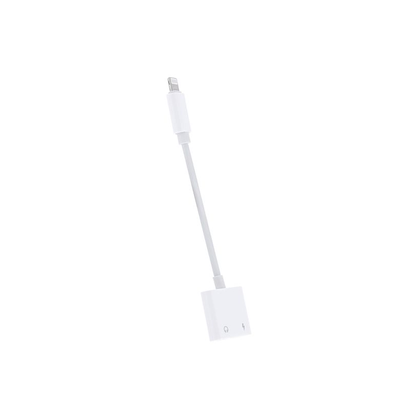 3303170114315-T'nB - Lightning vers prise casque/adaptateur de charge - Lightning mâle pour prise audio de 3,5 mm, Lig-P_405233180_8-4