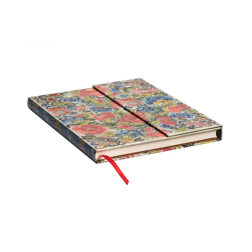 9781439781777-Paperblanks Peking Opera Embroidery - Journal - 180 x 230 mm - 144 pages - uni - pear gard-P_405235663_1-0