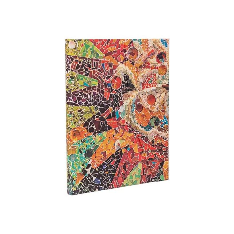 9781439797921-Paperblanks Antoni Gaudi Collection Gaudi's Mosaics - Journal - 180 x 230 mm - 144 pages - ligné - g-P_405235683_2-0
