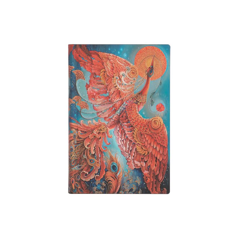9781439782132-Paperblanks Flexis Birds of Happiness - Cahier de notes - reliure piquée - mini - 95 x 140 mm - 104 feuilles / 208 pages - ligné - oi-P_405236492_1-0