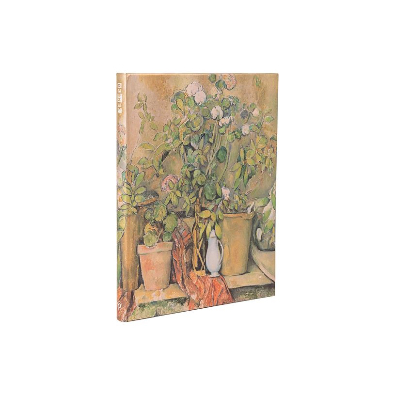 9781439797877-Paperblanks The Barnes Collection - Journal - reliure piquée - ultra - 175 x 230 mm - 144 pages - papier ivoire - uni - cezanne's terracotta pots -P_405236508_2-1