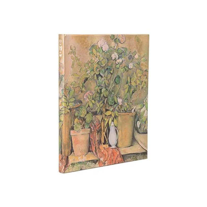 9781439797877-Paperblanks The Barnes Collection - Journal - reliure piquée - ultra - 175 x 230 mm - 144 pages - papier ivoire - uni - cezanne's terracotta pots -P_405236508_3-2