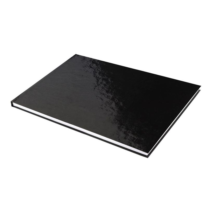 8712127144384-Kangaro - Livre fictif - A4 (210 x 297 mm) - paysage - 80 feuilles / 160 pages - noir bril-P_405239642_5-2