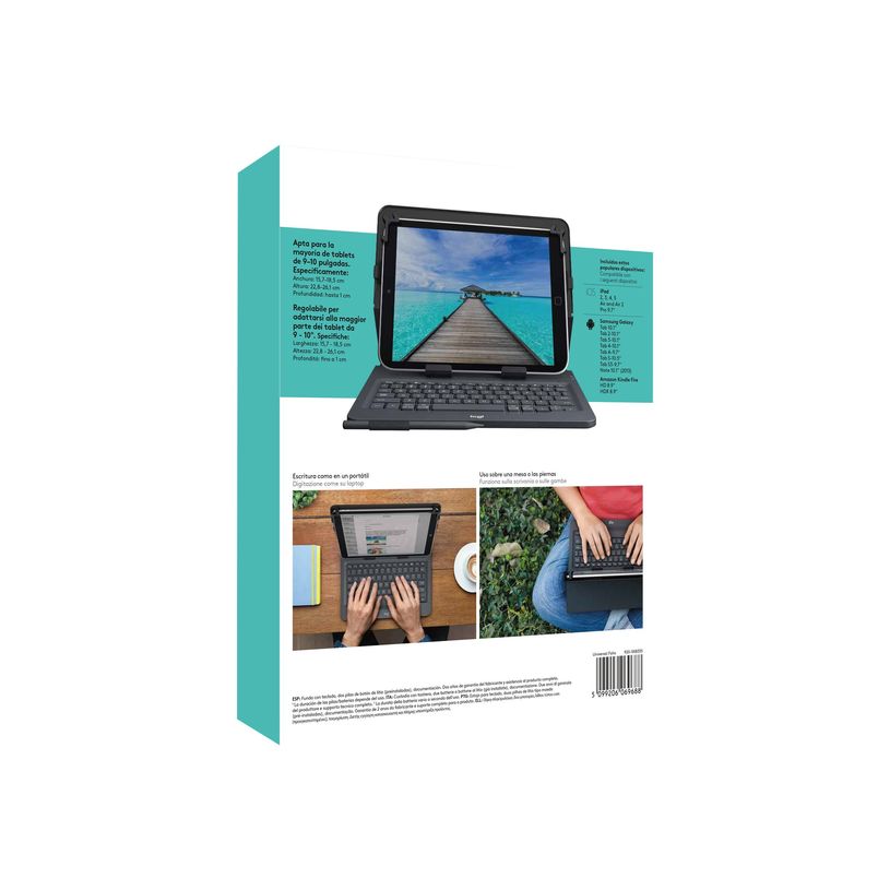 5099206069718-Logitech Universal - Clavier et étui folio sans fil pour tablette jusqu'à 10" - Bluetoot-P_405239954_7-6