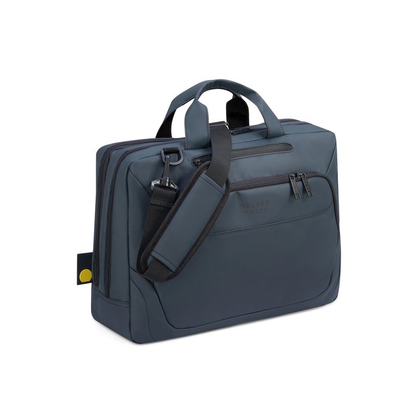 3219110490466-Delsey Parvis Plus - Sacoche pour ordinateur portable - 15.6" - gris-P_405240252_4-0