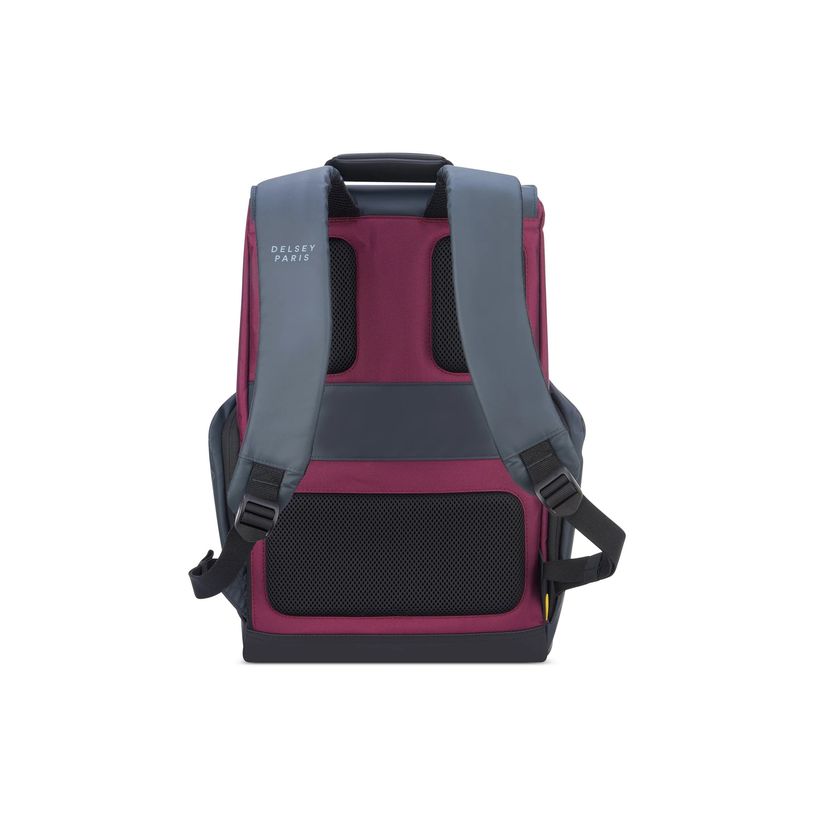 3219110486339-Delsey Securflap - Sacoche pour ordinateur portable - bordeaux-P_405240286_4-1