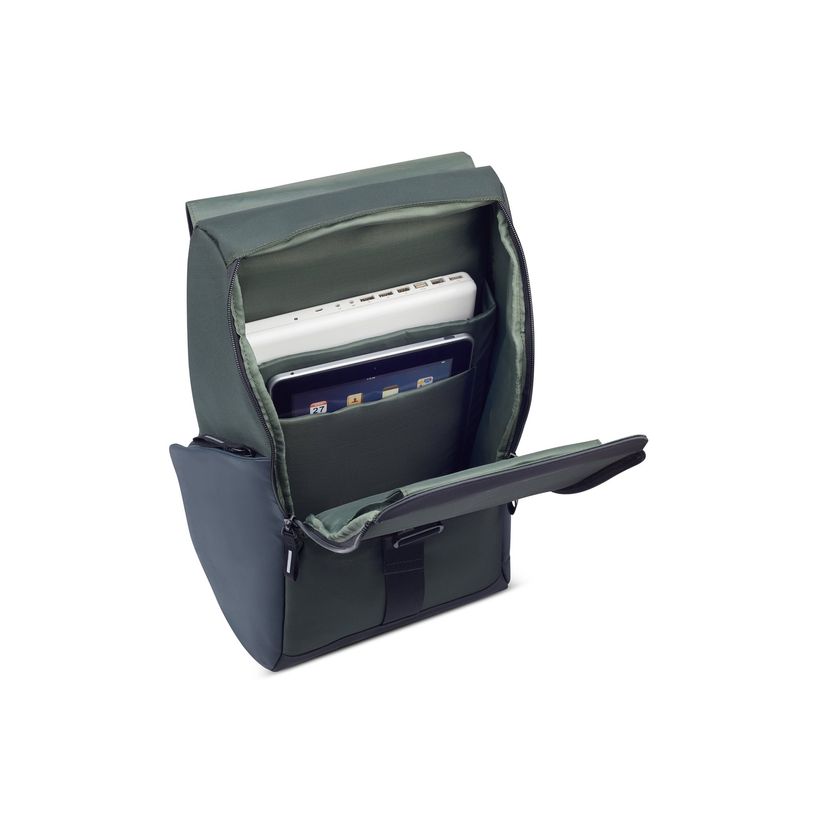 3219110486469-Delsey Securflap - Sacoche pour ordinateur portable - 16" - kaki-P_405240288_5-7