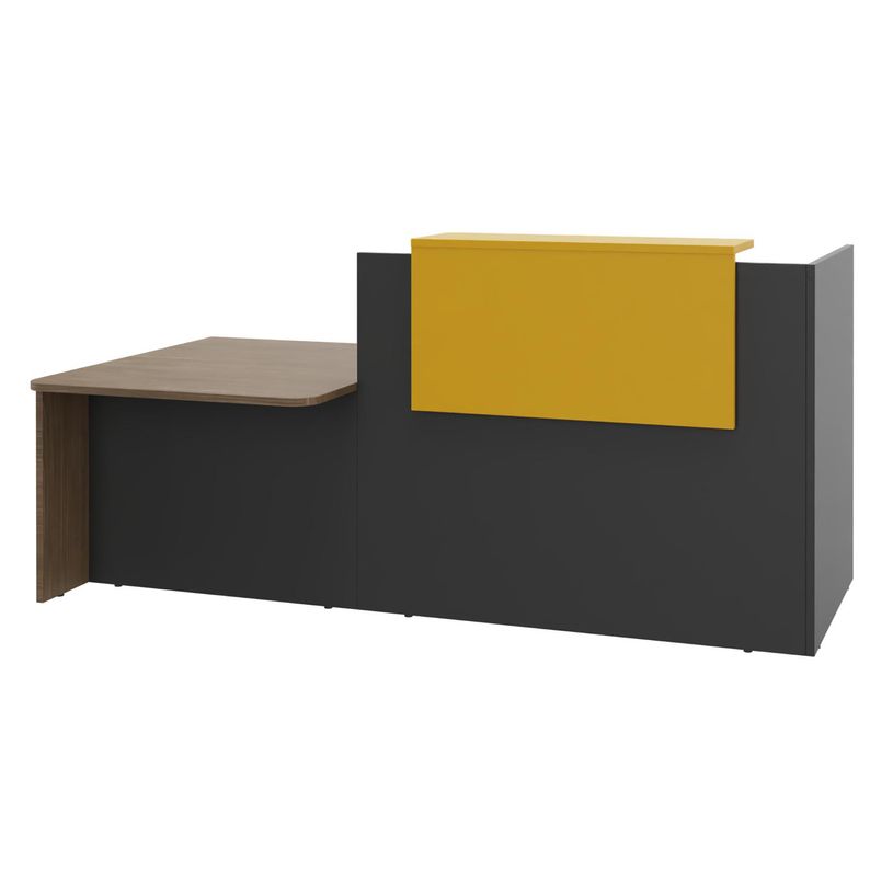 0404052435917-Banque d'accueil OLA - Ensemble composé d'un module haut + un module PMR et d'une tablette jaune curry -P_405243591_1-0