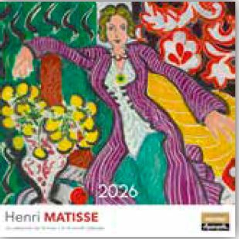 3494150174280-Calendriers Museum 30x30cm 16 mois Aquarupella - Matisse Henri--0