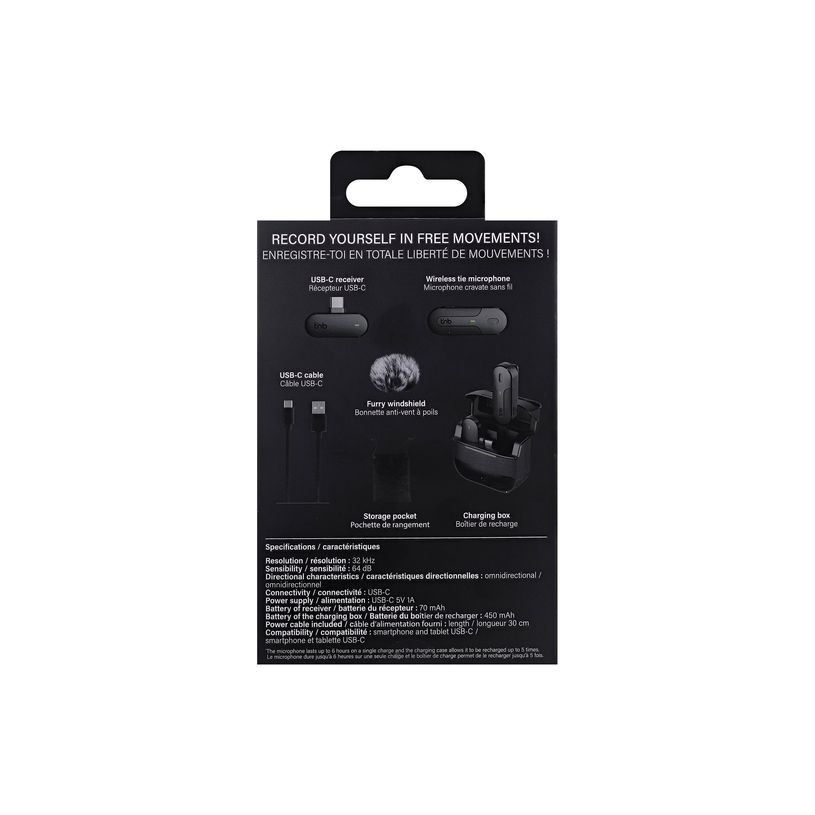 3303170115206-T'nB Influence PRO - Microphone sans fil - noir-P_405245851_7-1