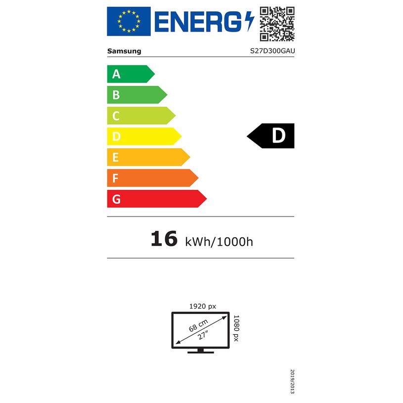 8806095803043-Samsung S27D300GAU - S30GD Series - écran LED  27" - 1920 x 1080 Full HD - noir--4
