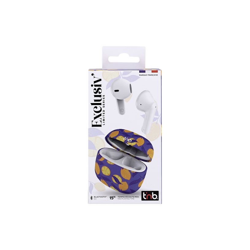3303170120729-T'nB Exclusiv - LEMON - écouteurs sans fil avec micro - bleu, jaune-P_405249448_3-2