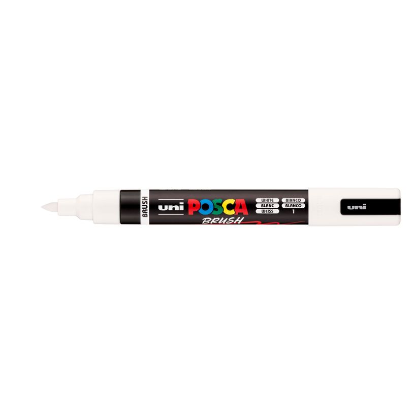 4902778311738-Posca – Marqueur peinture pointe moyenne – blanc--0