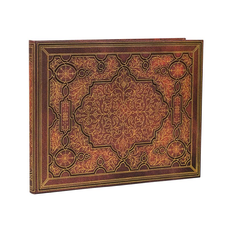 9781439797778-Paperblanks Pacifica d'or - 225 x 180 mm - 144 pages - papier ivoire - uni - iron horse-P_405253575_1-0