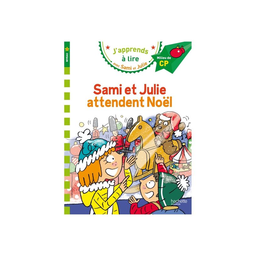 9782012903951-Sami et Julie attendent Noël - J'apprends à lire avec Sami et Julie - CP2 - par Bonté T-P_405255247_1-0