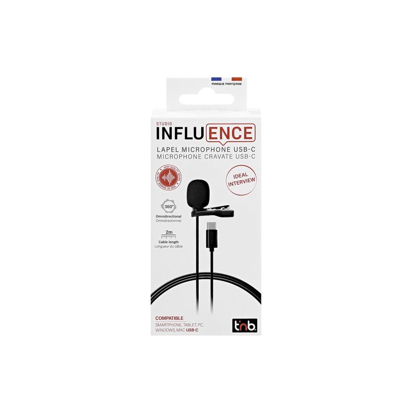 3303170122181-T'nB Influence - Micro cravate - noir-P_405256057_6-1