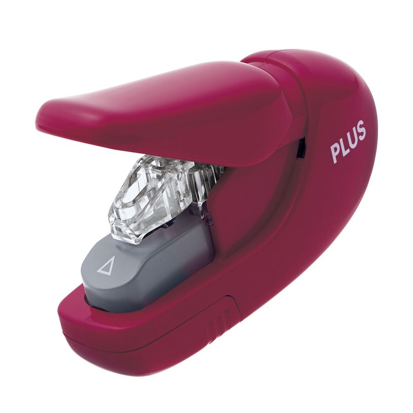 4977564714215-PLUS - Agrafeuse sans agrafe SL-106AB - Bordeaux--1