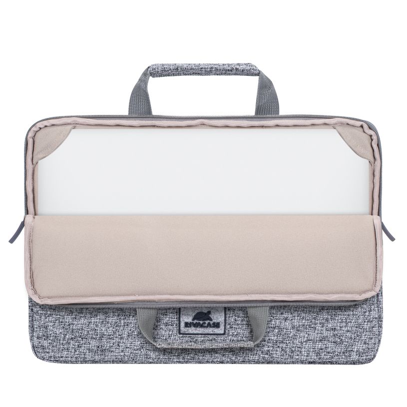 4260403578469-RIVACASE Anvik - Housse pour ordinateur portable 13,3" - gris clair-P_678832_4-3