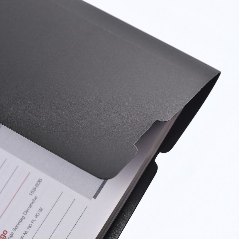 3147280191008-Agenda à élastique Office - 1 semaine sur 2 pages - 15 x 21 cm - gris/noir - Oxford-P_77021300_7-3