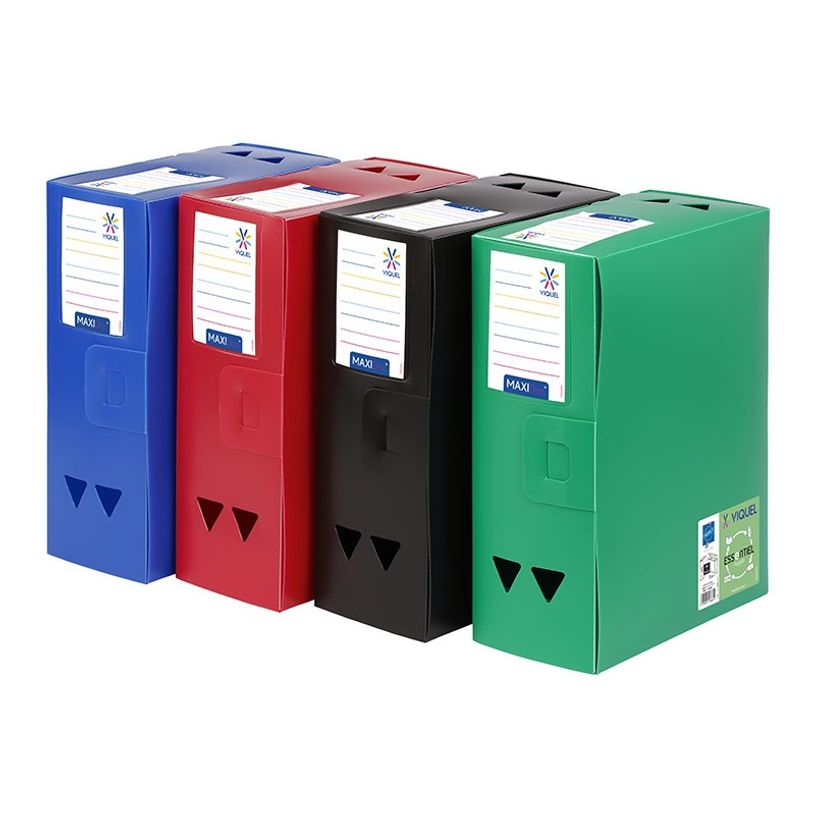 3135251166872-Viquel - Boîte de classement plastique - dos 120 mm - disponible dans différentes couleur-P_79130315_3-2