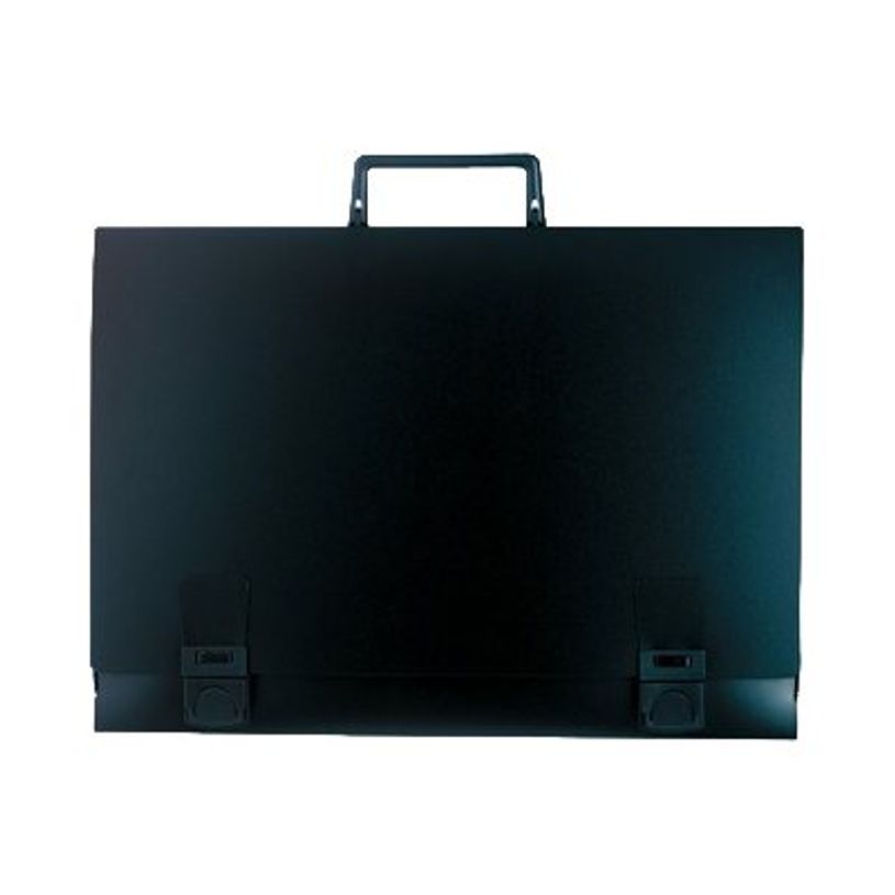 3130631592012-Exacompta Portfolio suitcase with handle Spine - Étui pour documents noir-P_79136175_1-0