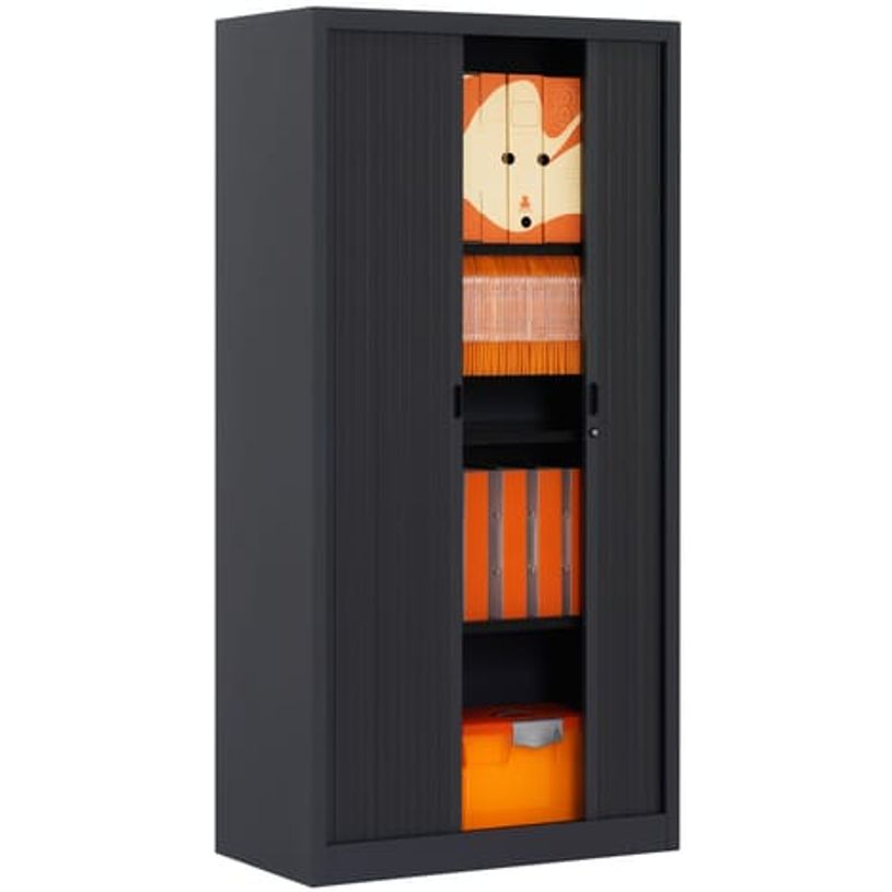 3219099329948-Armoire métallique démontable Class 900 - 180 x 90 x 43 cm - anthracite-P_79136254_1-0