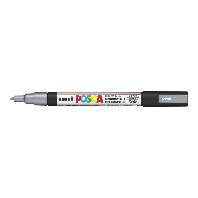 4902778915936-Posca - Marqueur peinture pointe fine - argent-P_79138572_1-0