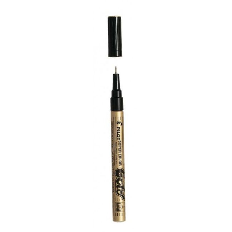 4902505087967-Pilot Super Color - Marqueur permanent - pointe extra fine - or-P_79142506_1-0