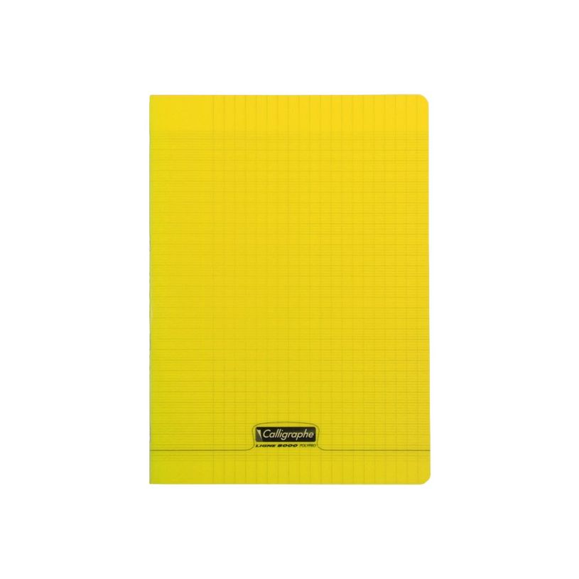 3210330181349-Calligraphe 8000 - Cahier polypro A4 (21x29,7 cm) - 96 pages - grands carreaux (Seyes) - ja-P_79356982_1-0
