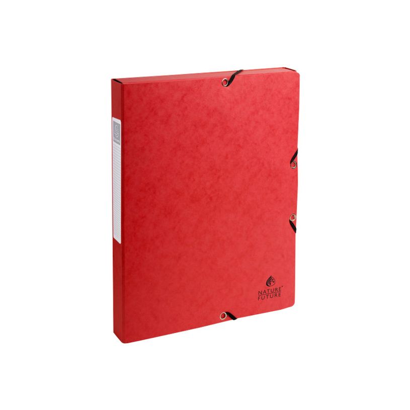 3130630503057-Exacompta Exabox - Boîte de classement en carte lustrée - dos 25 mm - rouge-P_79359215_1-0