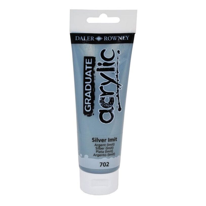 5011386020662-Daler-Rowney Graduate - Peinture acrylique - 120 ml - imitation argent-P_79365321_1-0
