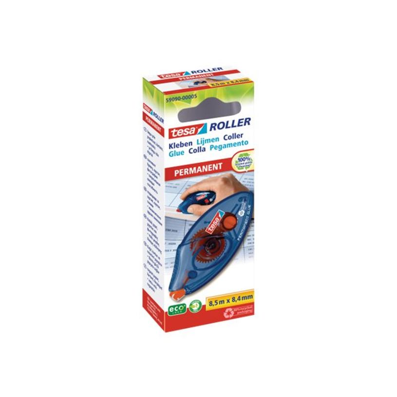 4042448110756-Tesa ecoLogo - Roller de colle - 8.4 mm x 8.5 m - permanent-P_79365625_3-0