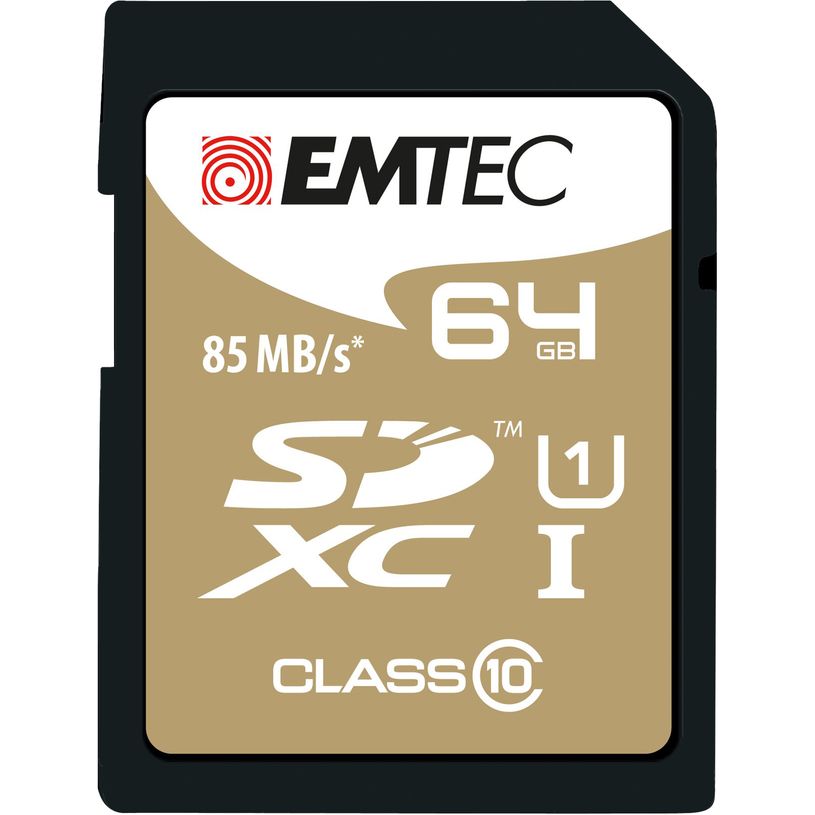 3126170142092-Emtec Elite Gold - carte mémoire 64 Go - Class 10 - SDXC UHS-I U1-P_79384538_1-0