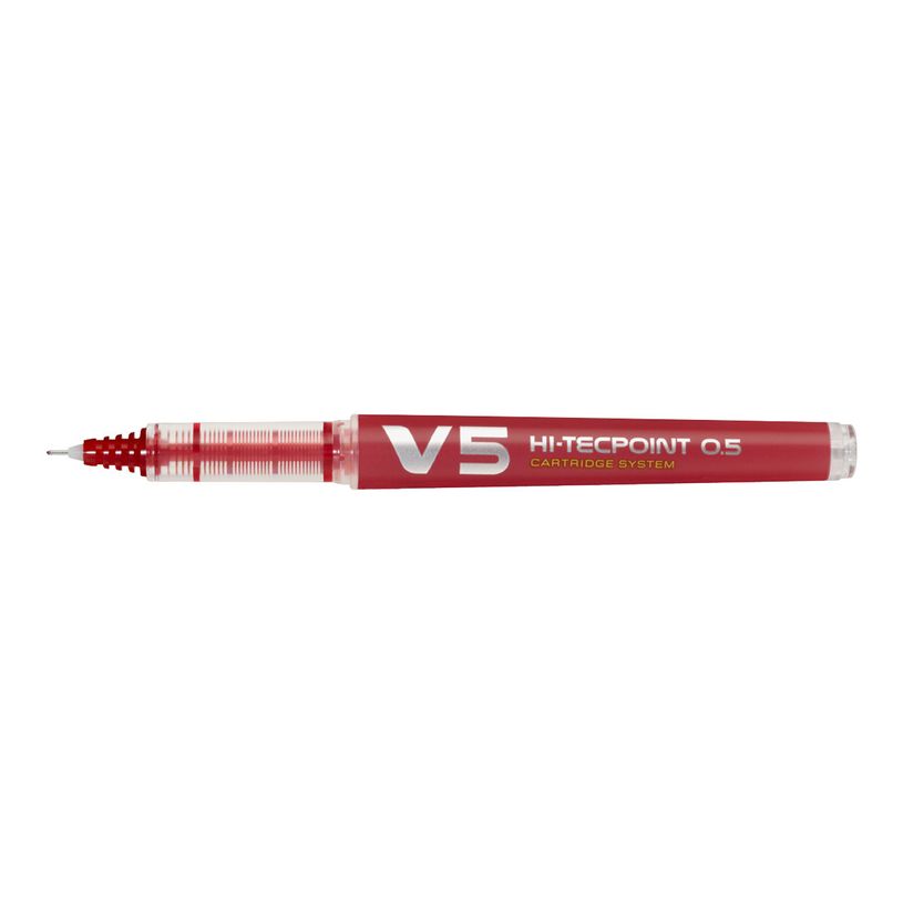 4902505442797-Pilot Hi-Tecpoint V5 - Roller rechargeable - 0,5 mm - rouge-P_79384622_1-0