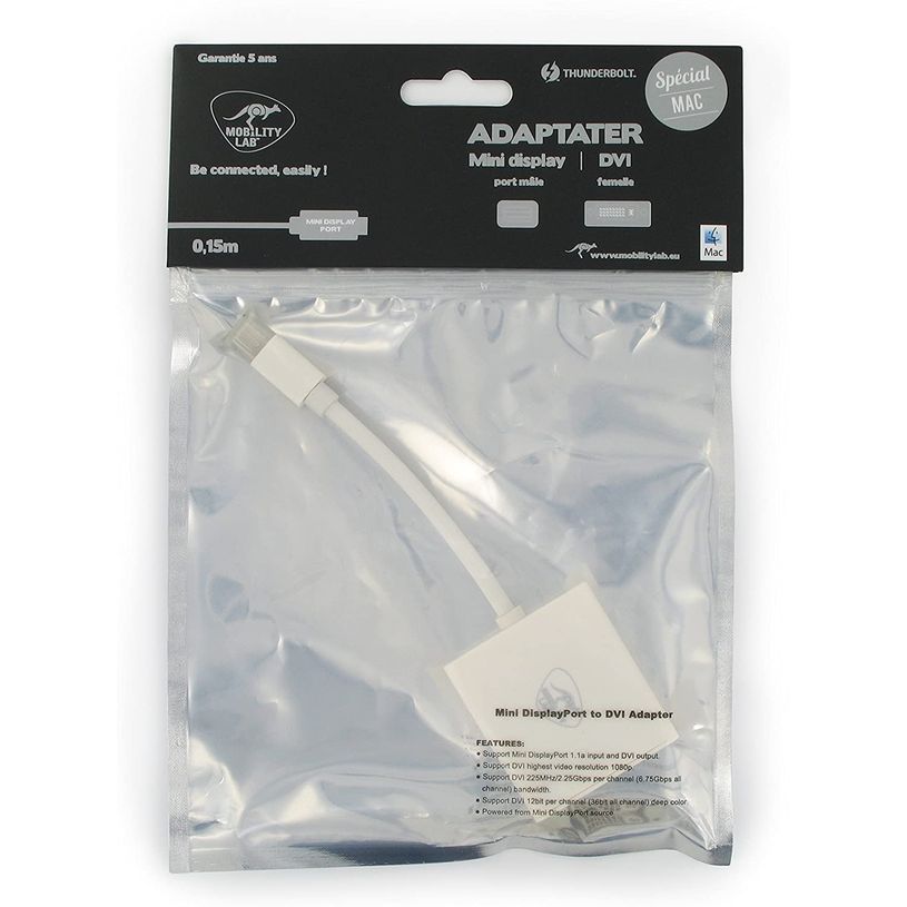 3700527301754-Mobility Lab MAC8008 - Adaptateur Mini Display vers DVI pour MAC et Apple  - Blanc-P_79384835_1-0