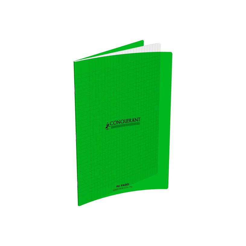 3020120216942-Conquérant Classique - Cahier polypro 24 x 32 cm - 96 pages - grands carreaux (Seyes) - ve-P_79388755_1-0