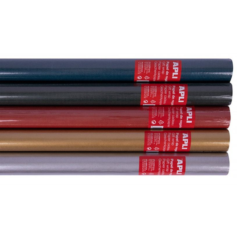 8410782136446-Apli Agipa - Papier cadeau kraft - 70 cm x 2 m - 60 g/m² - disponible dans différentes co-P_79392888_1-0