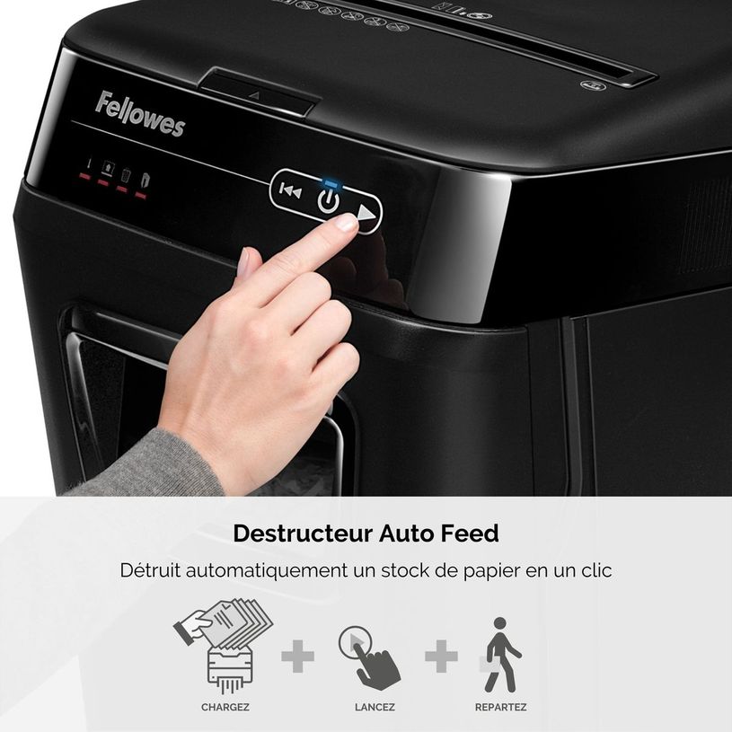 043859676125-Fellowes AutoMax 200C - destructeur de documents coupe croisée - 200 feuilles - Corbeille 32 litres - anti-bourr-P_79397387_11-4