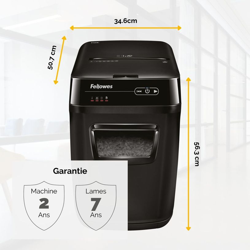 043859676125-Fellowes AutoMax 200C - destructeur de documents coupe croisée - 200 feuilles - Corbeille 32 litres - anti-bourr-P_79397387_13-6