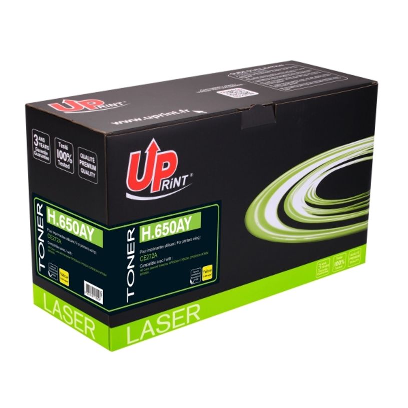 3584770713058-HP 650A - remanufacturé UPrint H.650AY - jaune - cartouche laser-P_79398591_1-0