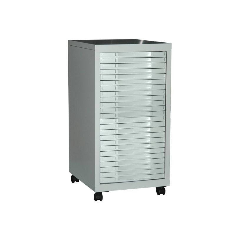 3219091941209-Desserte de rangement 24 tiroirs - gris/gris-P_79401139_1-0